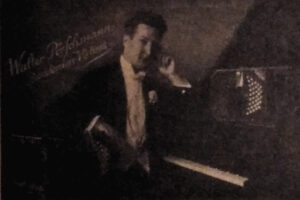 An image of Walter Porschmann, German bandoneon virtuoso.