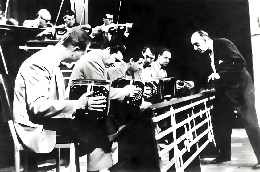 Image of the Juan D'Arienzo tango orchestra.